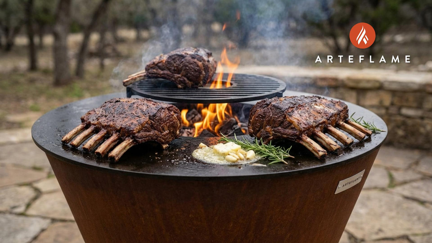 South Dakota Iron-Seared Bison Rib Racks Recipe