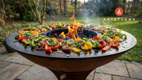 Authentic Portuguese Grilled Peppers and Onions Recipe for the Arteflame
