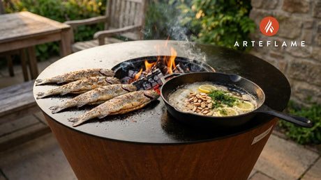 Authentic Swedish Hot Smoked Trout with Almond Butter