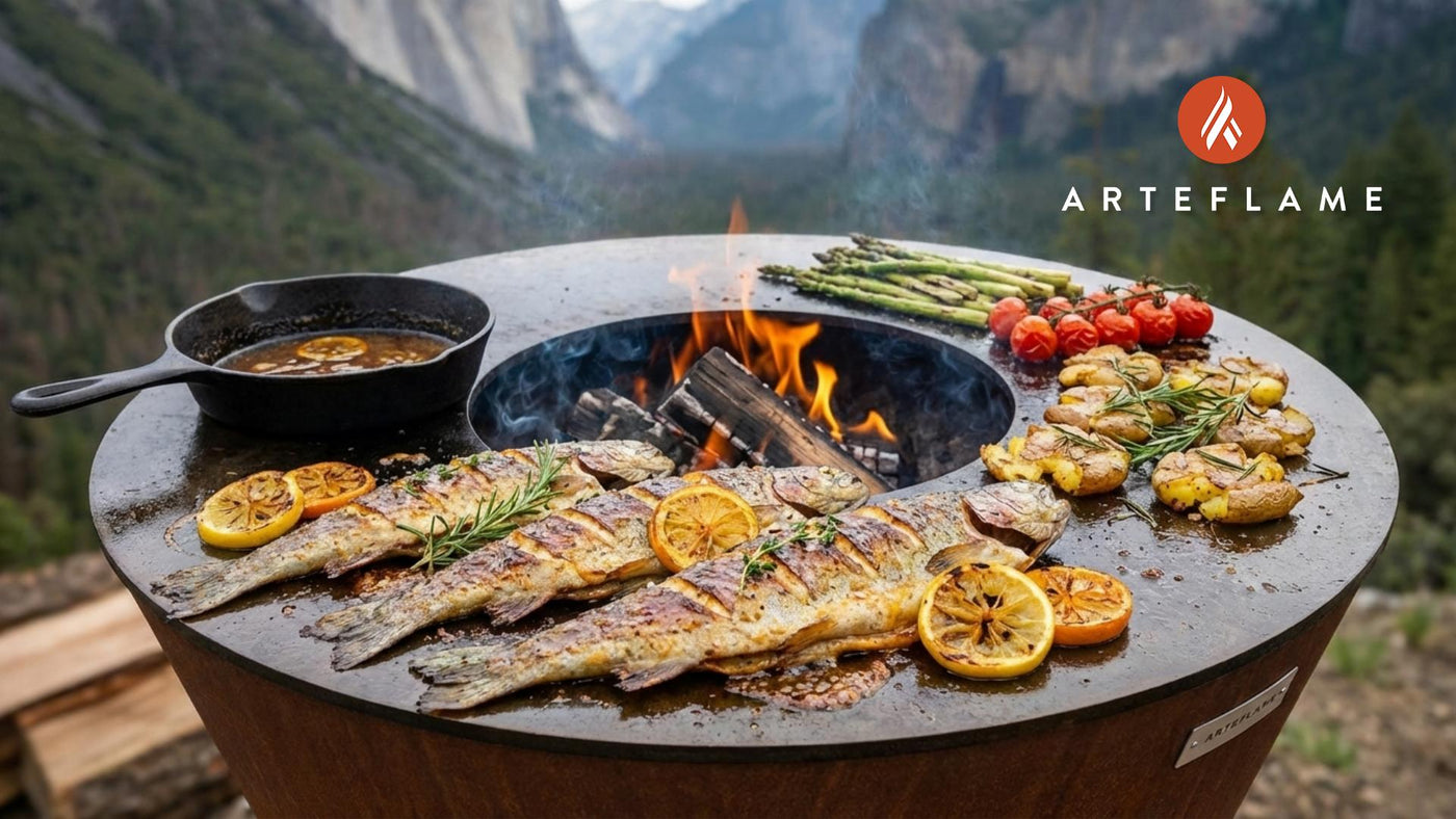 Colorado Grilled Rainbow Trout with Zesty Citrus Glaze