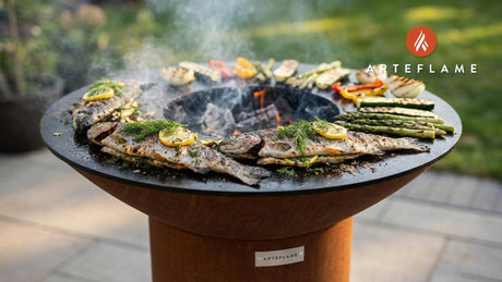 Oregon-Style Grilled Trout with Lemon Dill Sauce | Arteflame Recipe