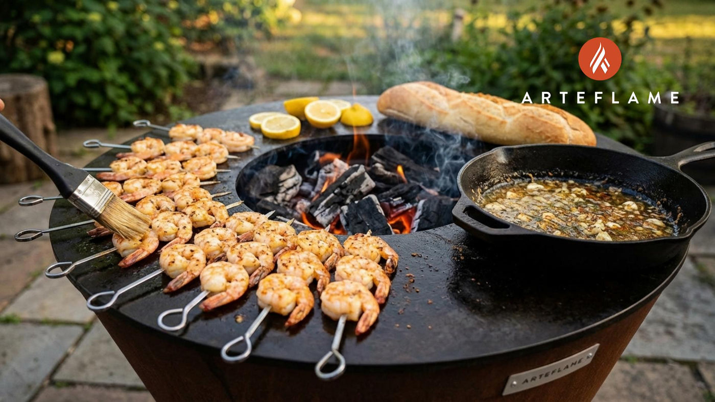 Louisiana Creole BBQ Shrimp Skewers: Authentic New Orleans Flavor on the Arteflame