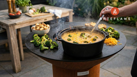 Ultimate Arteflame Grilled Broccoli Cheddar Soup Recipe