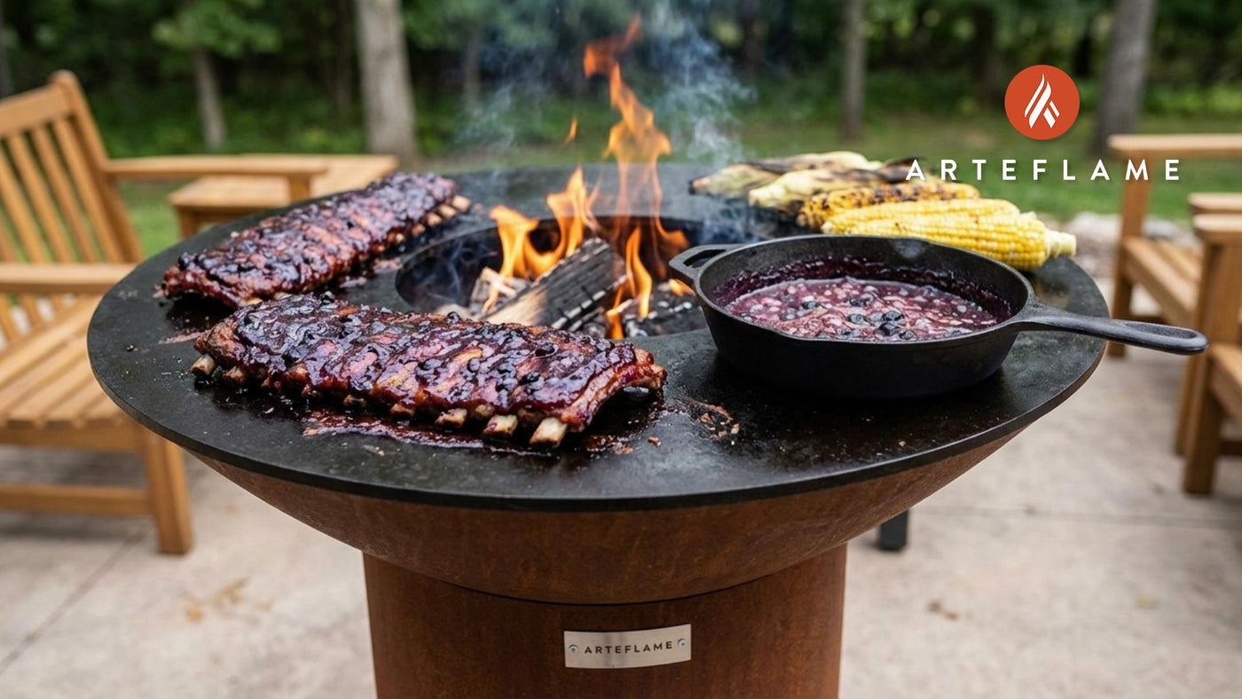 Minnesota Blueberry BBQ Ribs: A Sweet & Smoky Arteflame Feast