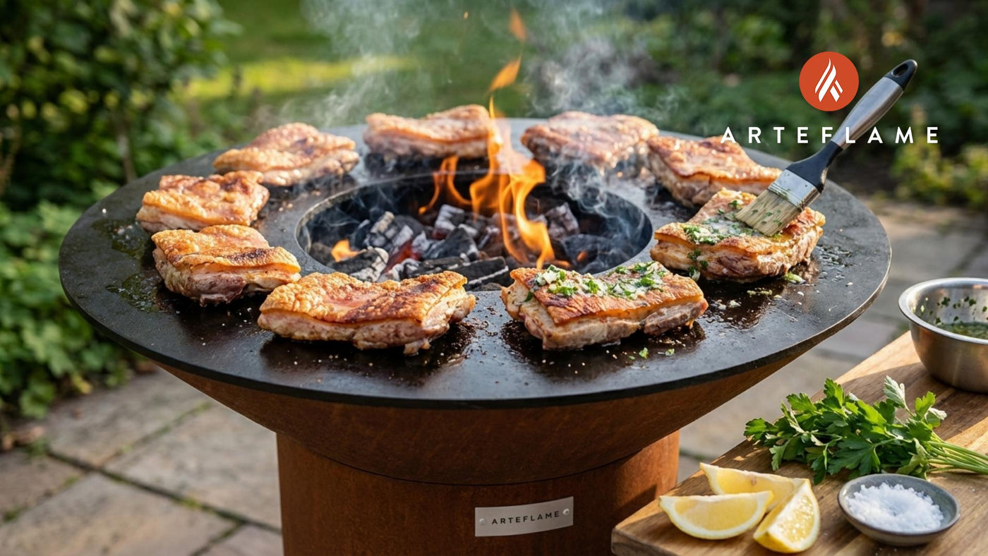 Golden & Crispy: Grilled Spanish Suckling Pig Cutlets Recipe