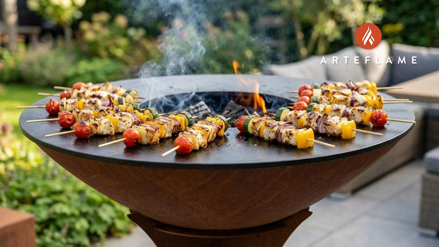 Fresh California Grilled Fish Skewers Recipe for the Arteflame Grill