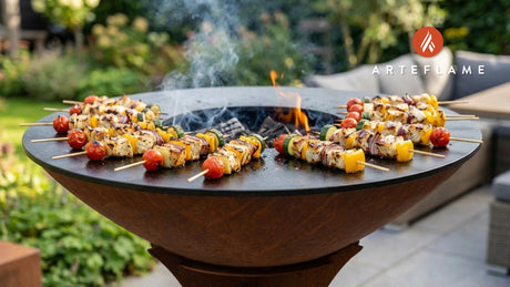 Fresh California Grilled Fish Skewers Recipe for the Arteflame Grill