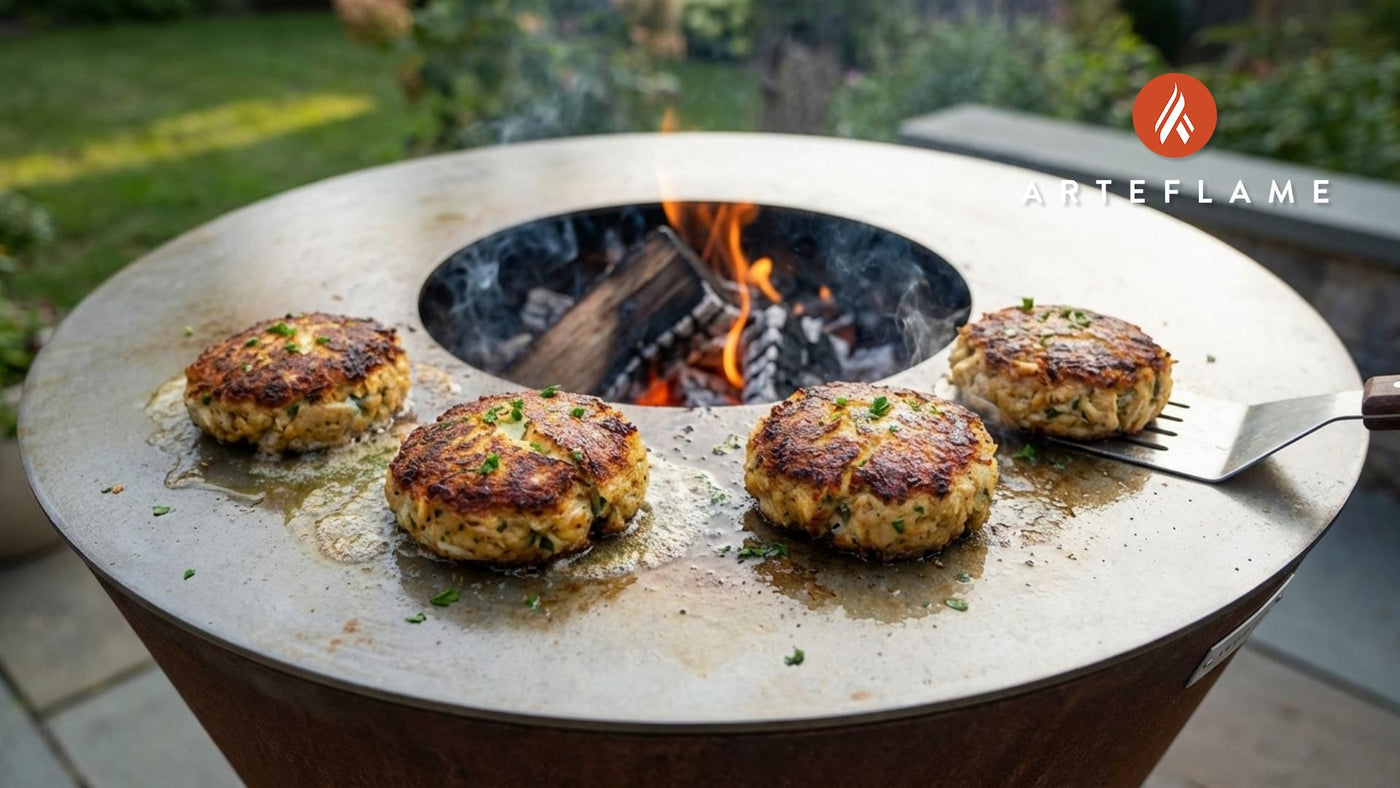 Authentic Delaware Blue Crab Cakes Recipe for the Arteflame Grill
