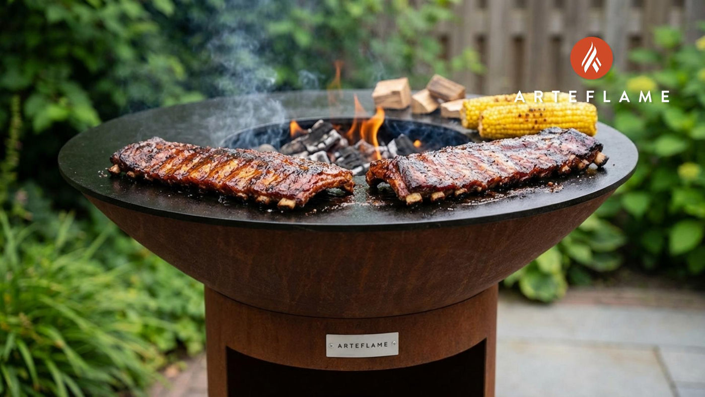 Alabama Maple Glazed BBQ Pork Ribs on the Arteflame Grill