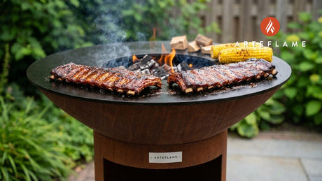 Alabama Maple Glazed BBQ Pork Ribs on the Arteflame Grill