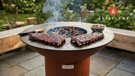 Tangy North Carolina Style Pork Ribs Recipe for the Arteflame Grill