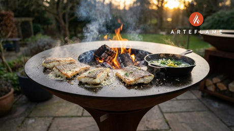 Authentic Norwegian Grilled Herbed Arctic Cod