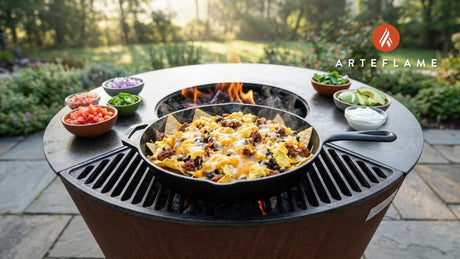 Grilled Breakfast Chorizo Sausage and Egg Nachos