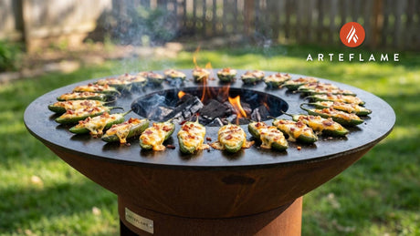 Grilled Kentucky Beer Cheese Stuffed Jalapeños