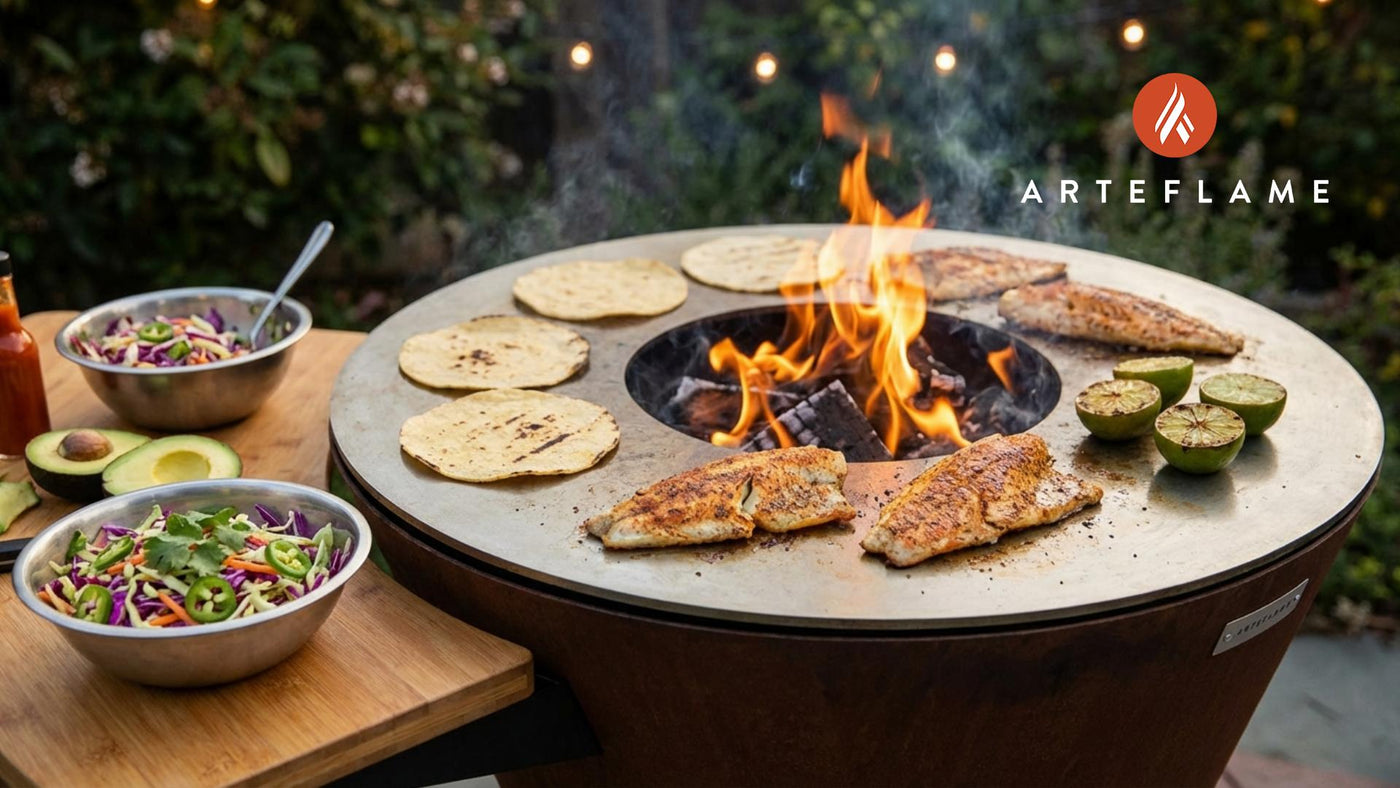 Washington Grilled Rockfish Tacos with Zesty Lime Slaw