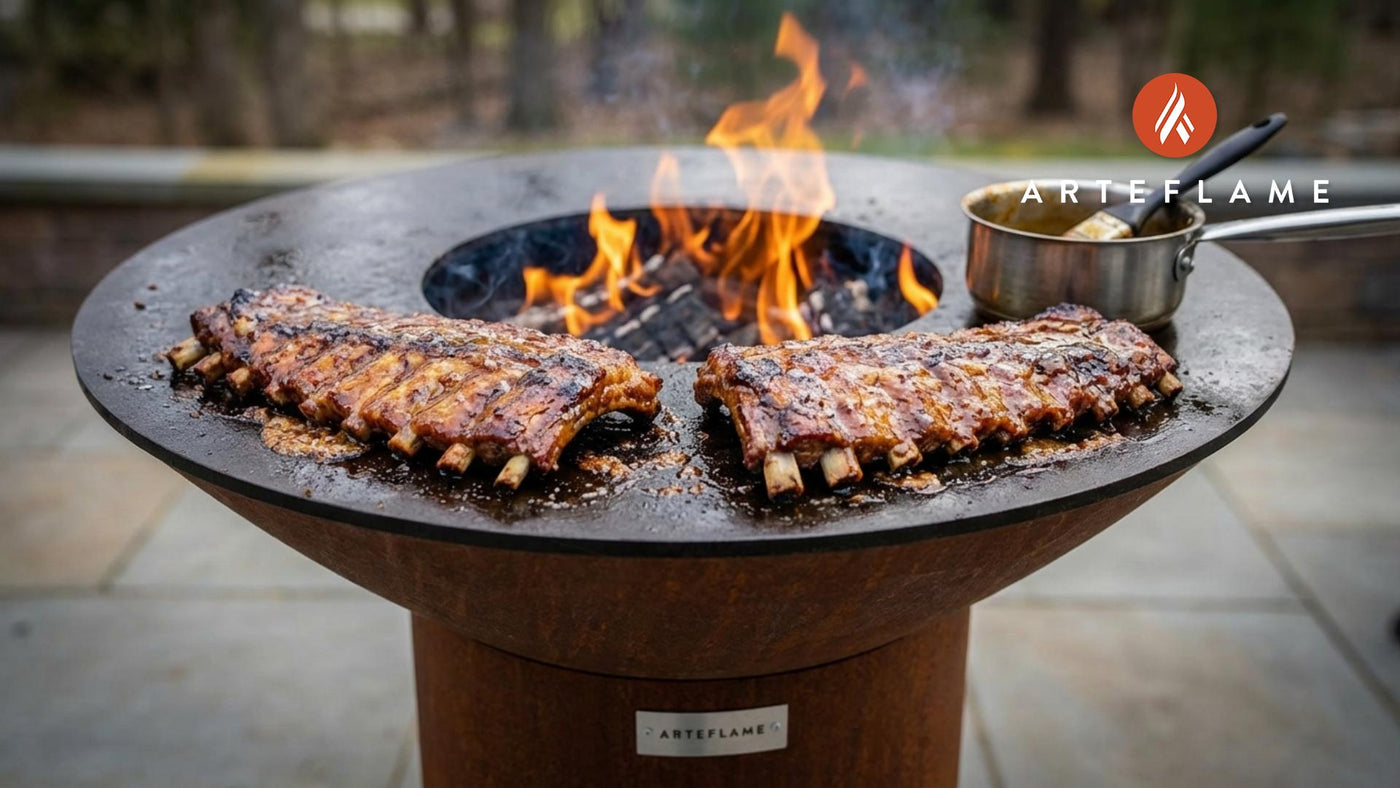 Smoked & Seared: Idaho BBQ Honey Glazed Ribs on the Arteflame Grill