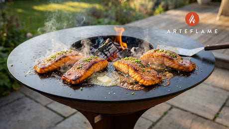 Smoky Wisconsin Maple Glazed Salmon Recipe for Arteflame Grills