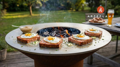 Authentic Grilled German Leberkäse with Fried Egg Recipe