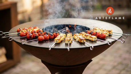 Greek Grilled Tomato Skewers with Feta: A Mediterranean Delight