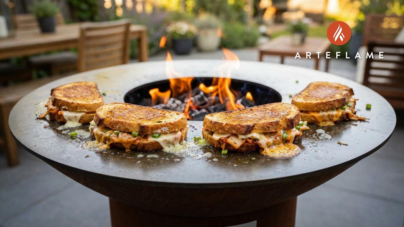 Smoky Grilled Kimchi Cheese Toast: The Ultimate Arteflame Fusion Recipe