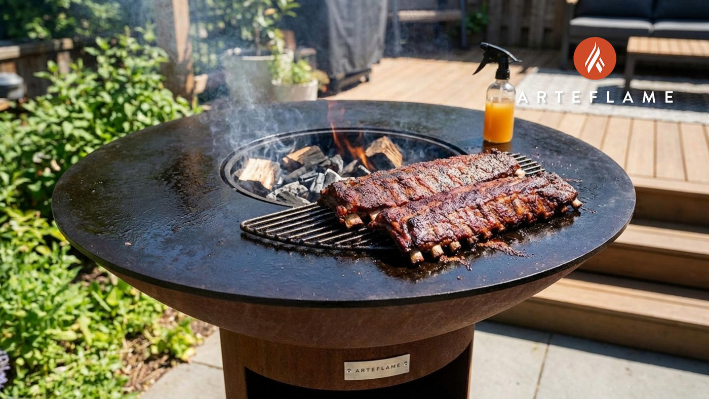 California-Style Hickory Smoked Baby Back Ribs: An Arteflame Feast