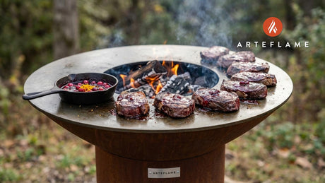 South Dakota Grilled Venison with Cranberry Balsamic Glaze