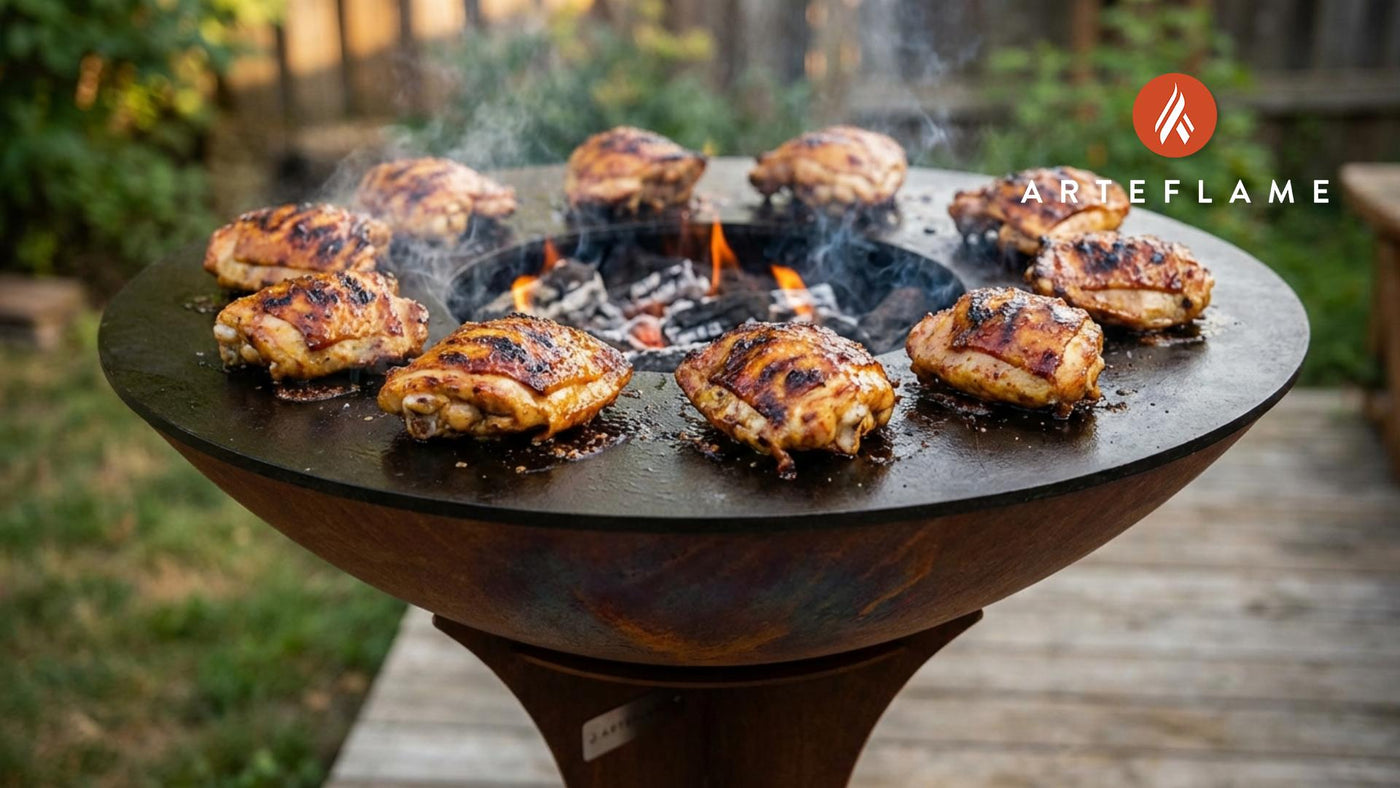 Grilled Vermont Maple Mustard Chicken Thighs: A Sweet & Savory Delight