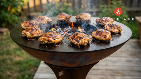 Grilled Vermont Maple Mustard Chicken Thighs: A Sweet & Savory Delight