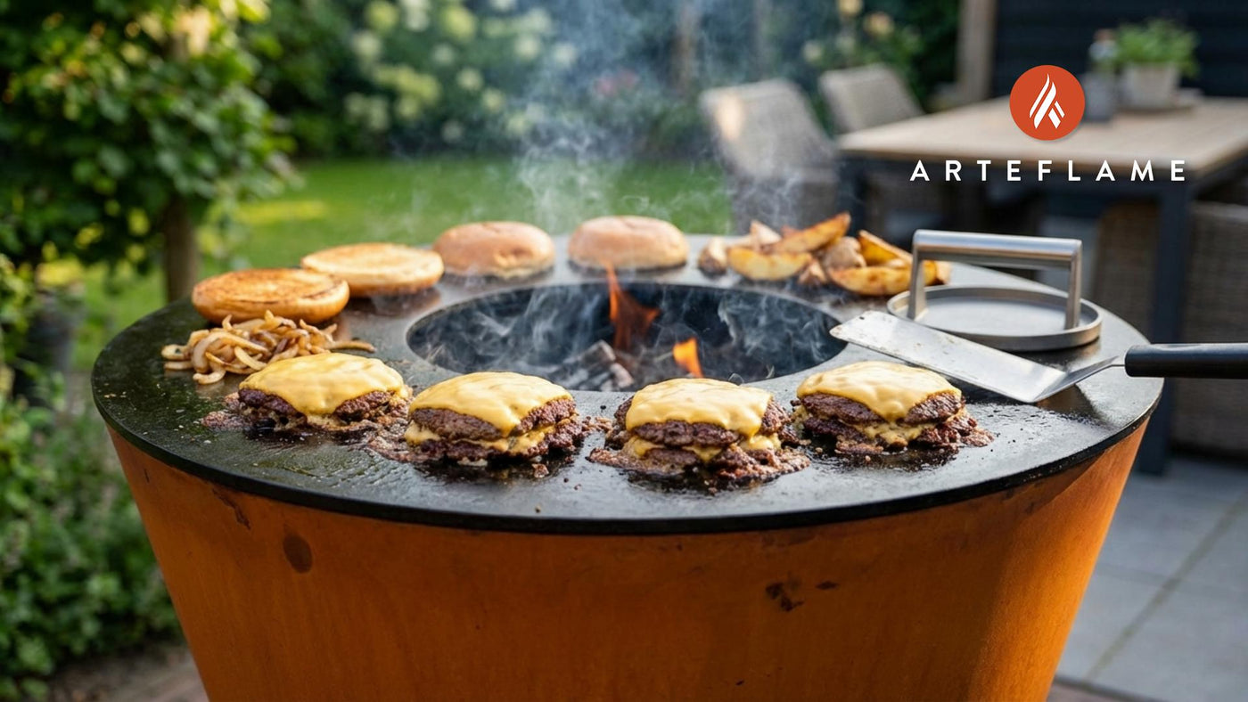How to Make Perfect Smash Burgers on an Arteflame Grill