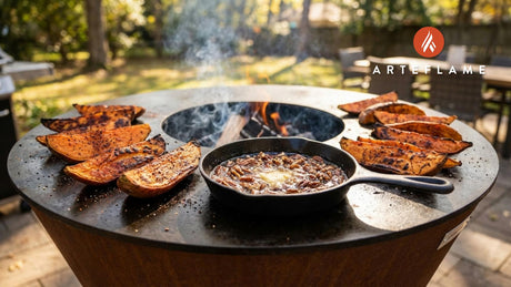 Georgia-Style Grilled Sweet Potatoes with Maple-Pecan Glaze