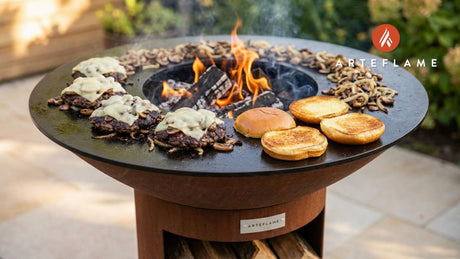 The Ultimate New Jersey Diner-Style Grilled Mushroom Swiss Burger