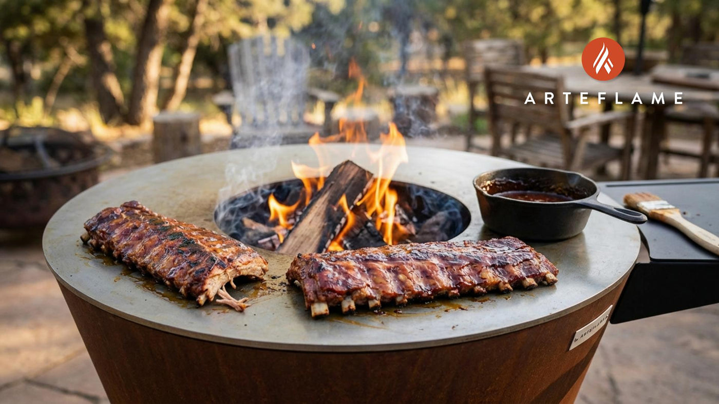 Smoky Utah Whiskey BBQ Ribs Recipe for the Arteflame Grill