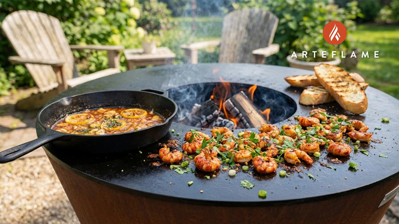 Louisiana BBQ Crawfish Tails with Smoky Garlic Butter Glaze