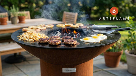 Authentic Iowa Homestyle Sausage Patties on the Arteflame Grill