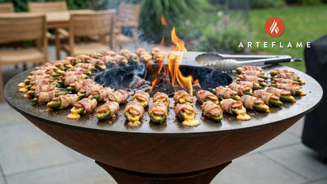 Grilled Indiana Jalapeno Poppers on the Arteflame