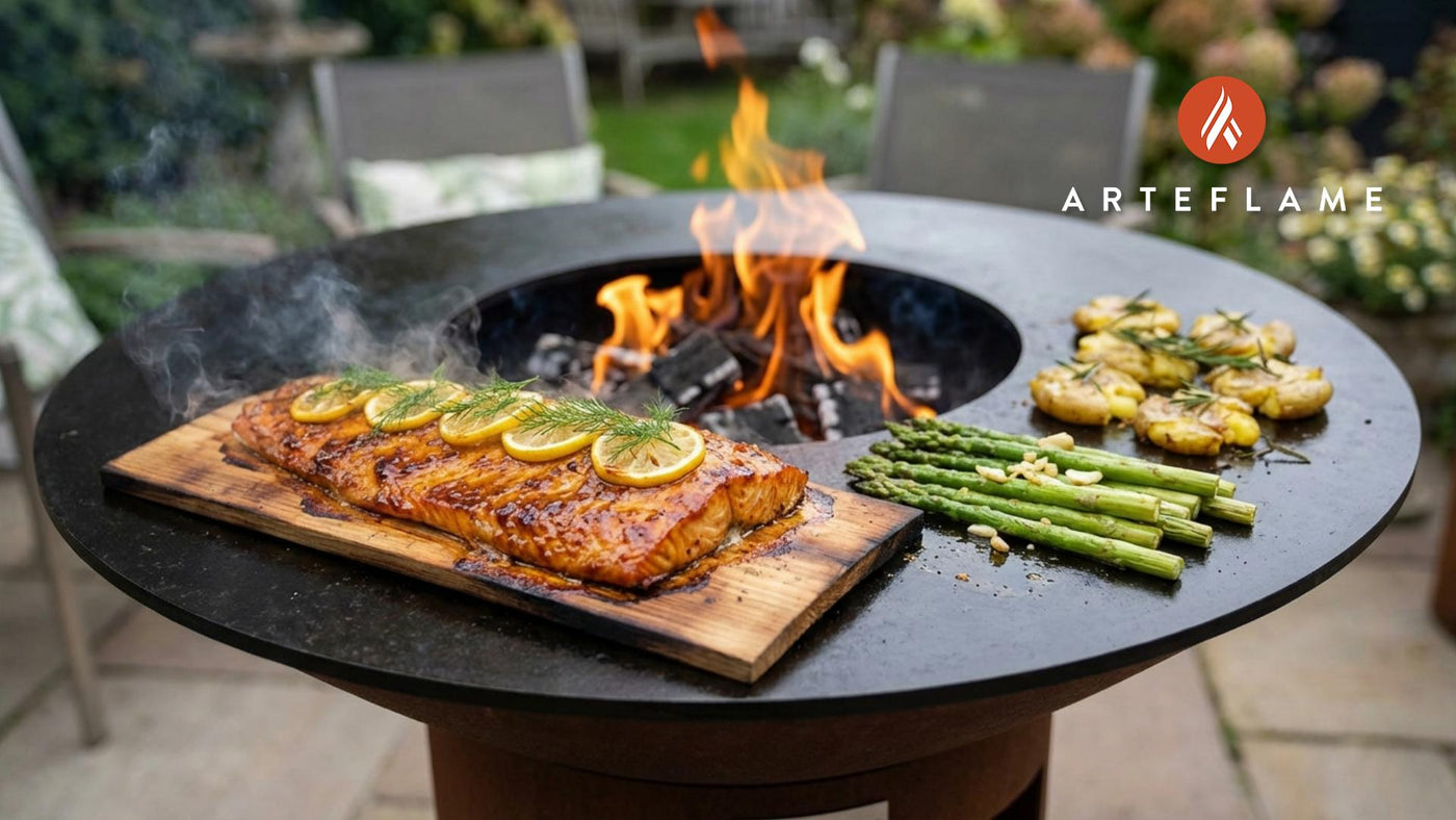 Smoky Cedar Plank Salmon Recipe for Arteflame Grill