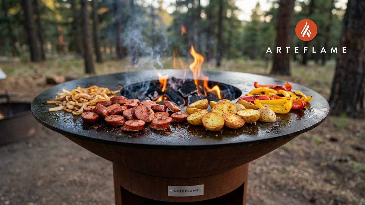 Easy Camping Meals Grilled on the Arteflame Grill