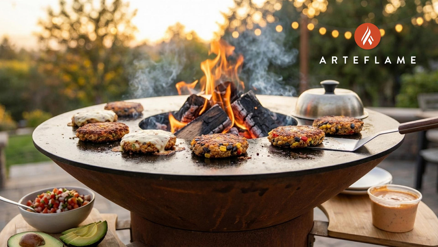 Grilled Southwest Veggie Quinoa Patties: An Arteflame Original