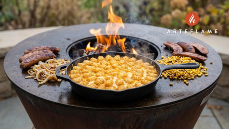 Smoked Minnesota Hot Dish with Grilled Sausages | Arteflame Recipe