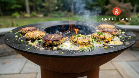 Smoky Grilled Wild Rice Cakes: A North Dakota Classic