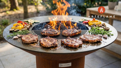 Authentic Albanian Grilled Pork Neck Recipe on the Arteflame