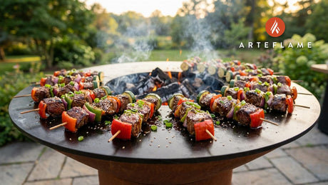 Smoked & Seared: Wyoming Teriyaki Bison Skewers Recipe