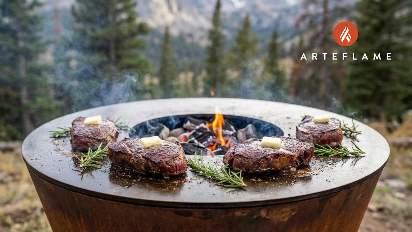 Grilled Montana Rocky Mountain Venison Steaks Recipe