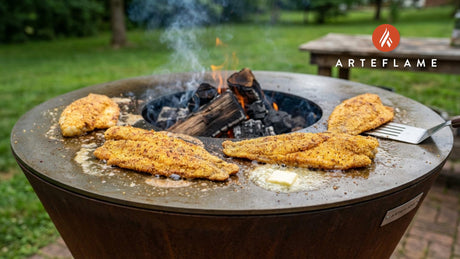 Crispy Tennessee Cornmeal Catfish on the Arteflame Grill