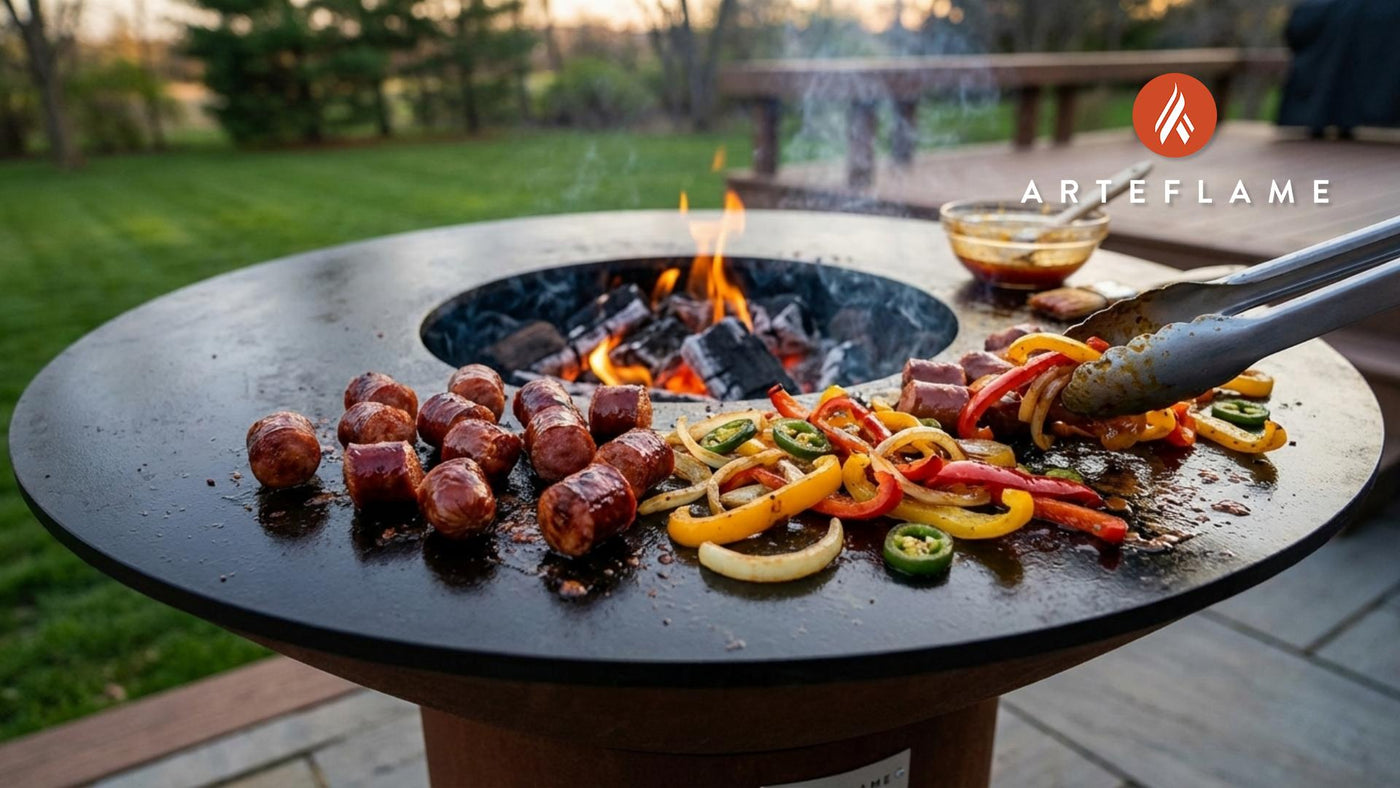 Sizzling Spicy Grilled Polish Kielbasa Recipe for the Arteflame