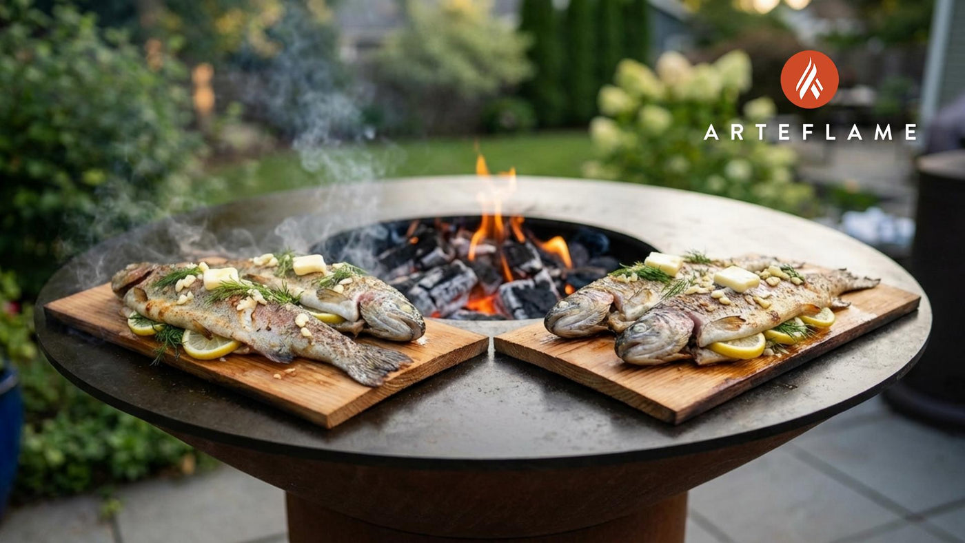 Smoked Idaho Rainbow Trout Recipe for the Arteflame Grill