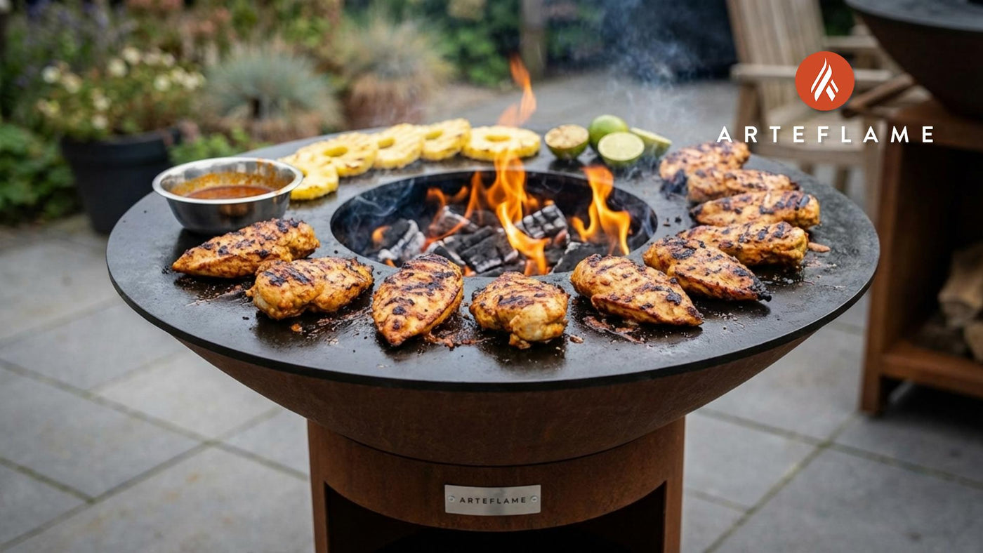 Spicy Coconut Grilled Chicken on the Arteflame Grill