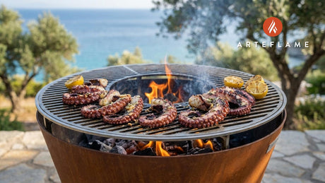 Greek Grilled Octopus with Lemon and Oregano