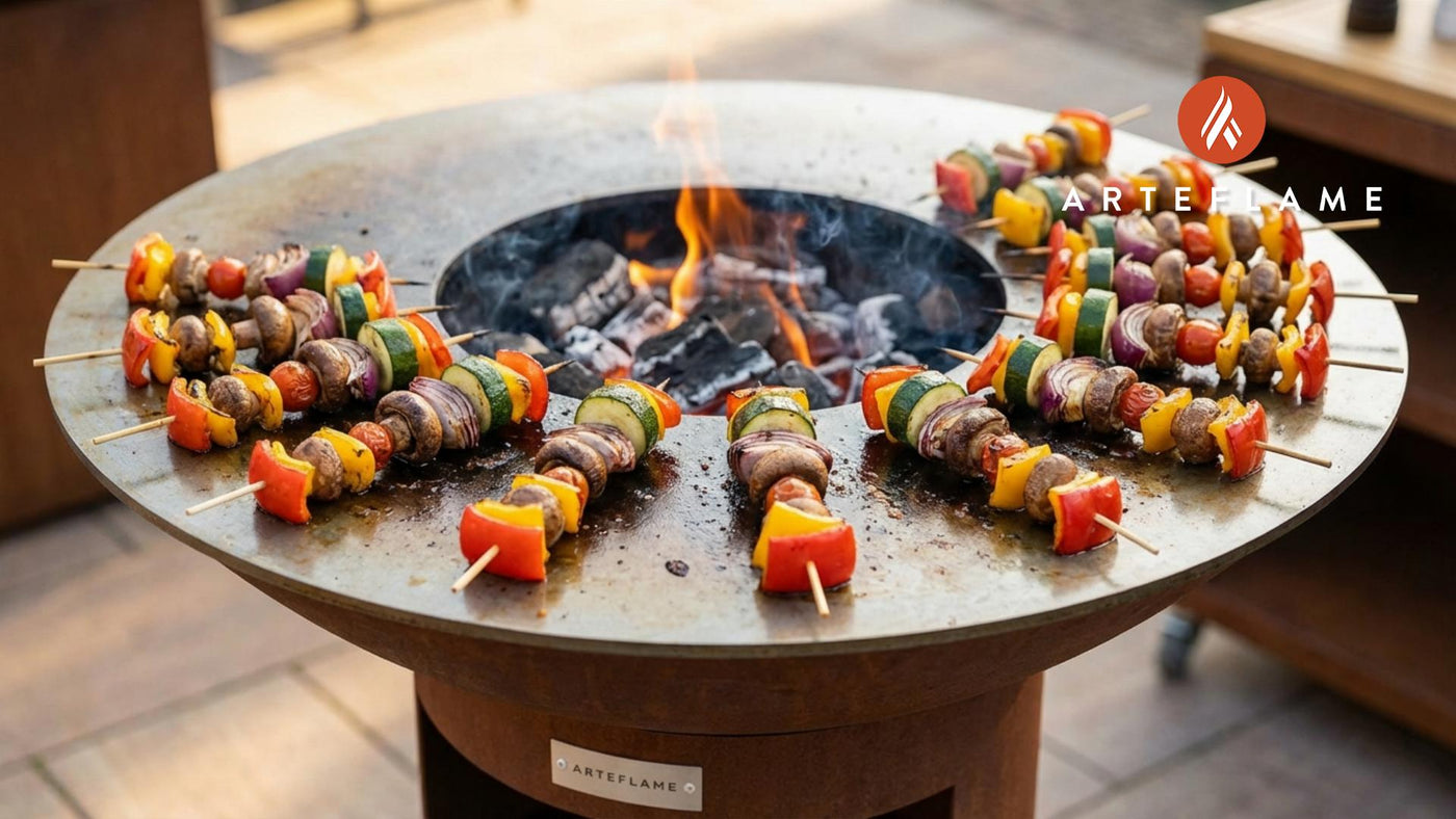 Washington Grilled Veggie Skewers Recipe for Arteflame
