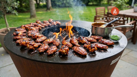 Authentic Kansas-Style Smoked Chicken Wings on the Arteflame Grill